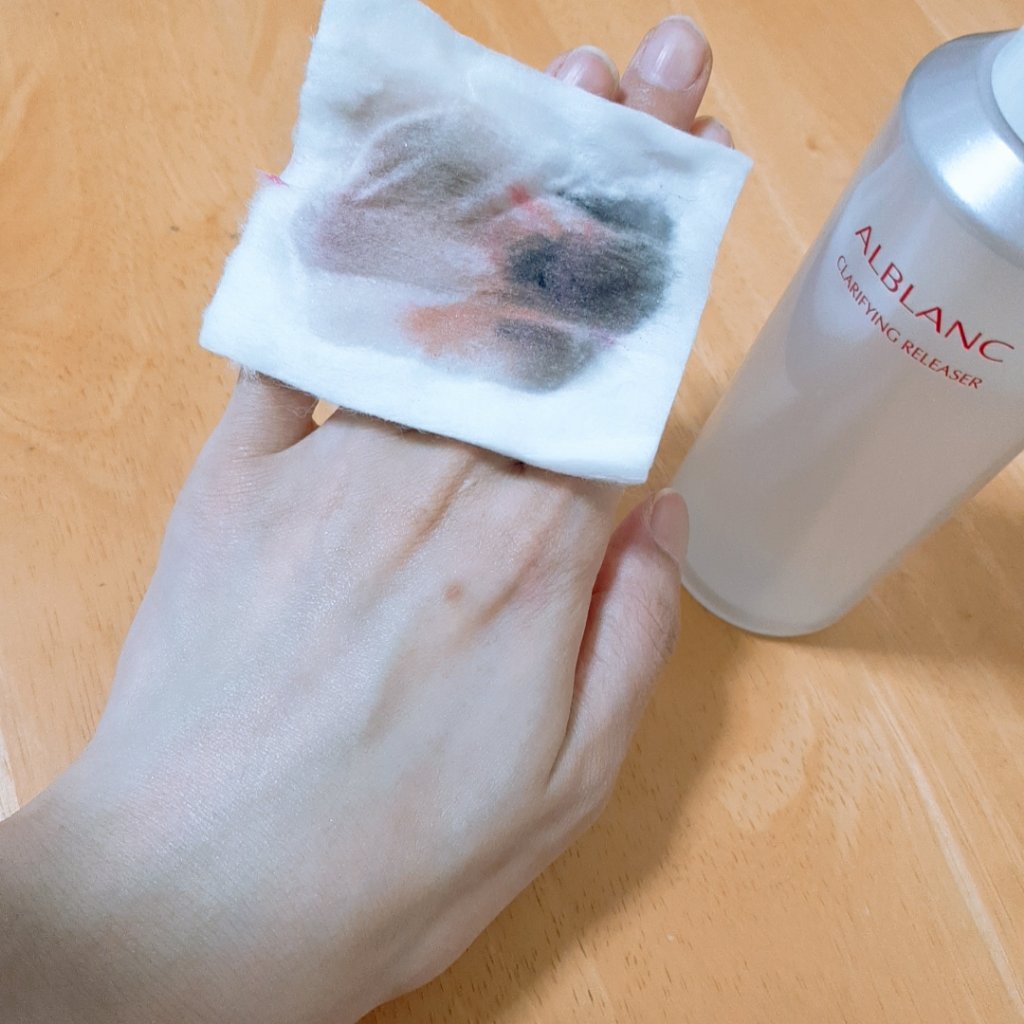 クラリファイイング リリーサー/ALBLANC/クレンジングウォーターを使ったクチコミ（3枚目）
