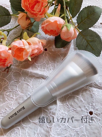 マルチファンデブラシ /ロージーローザ/メイクブラシを使ったクチコミ(4枚目)