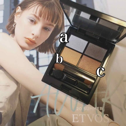 ミネラルクラッシィシャドー/エトヴォス/アイシャドウパレットを使ったクチコミ(2枚目)