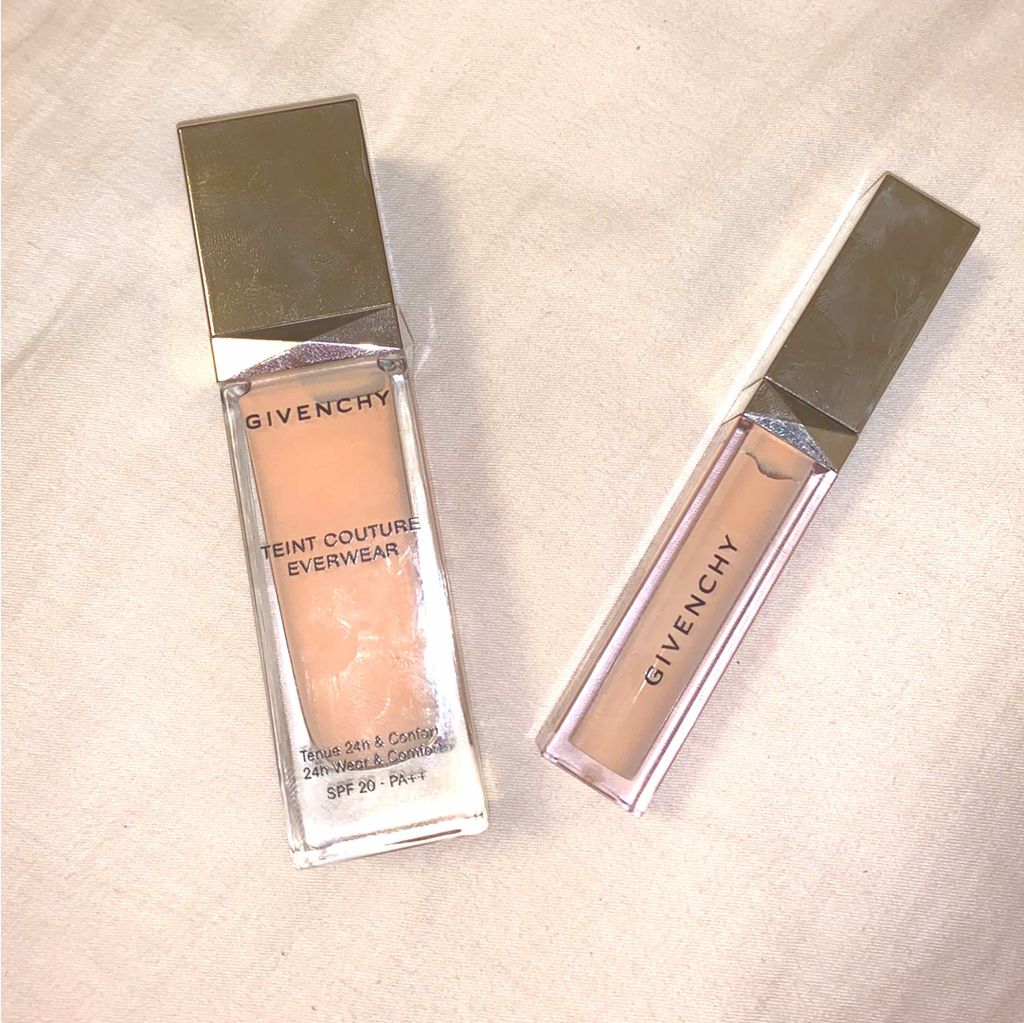 タン・クチュール・エバーウェア・ファンデーション/GIVENCHY/リキッドファンデーションを使ったクチコミ(1枚目)
