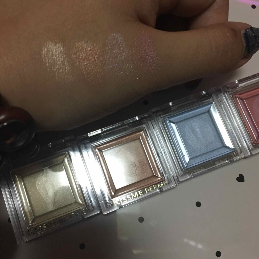 しっとりツヤ感 アイカラー/キスミー フェルム/ジェル・クリームアイシャドウを使ったクチコミ(2枚目)