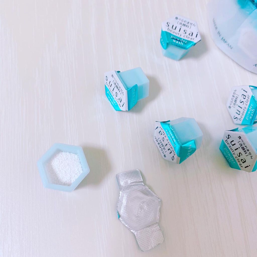 スイサイ ビューティクリア パウダーウォッシュ/suisai/洗顔パウダーを使ったクチコミ(2枚目)