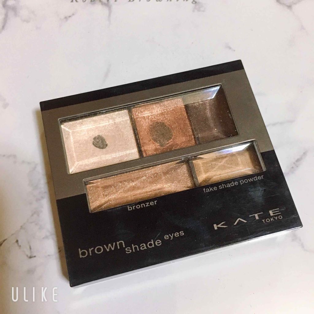 ブラウンシェードアイズN/KATE/アイシャドウパレットを使ったクチコミ(1枚目)