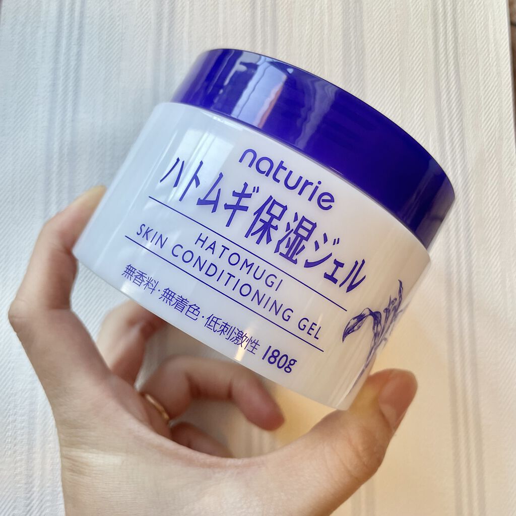 ハトムギ保湿ジェル(ナチュリエ スキンコンディショニングジェル)/ナチュリエ/美容液を使ったクチコミ（2枚目）