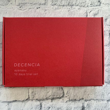 アヤナス トライアルセット/DECENCIA/スキンケアキットを使ったクチコミ(2枚目)