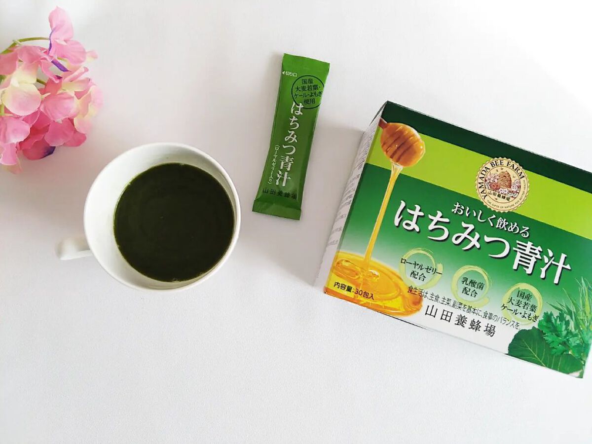 はちみつ青汁/山田養蜂場（健康食品）/青汁を使ったクチコミ（1枚目）