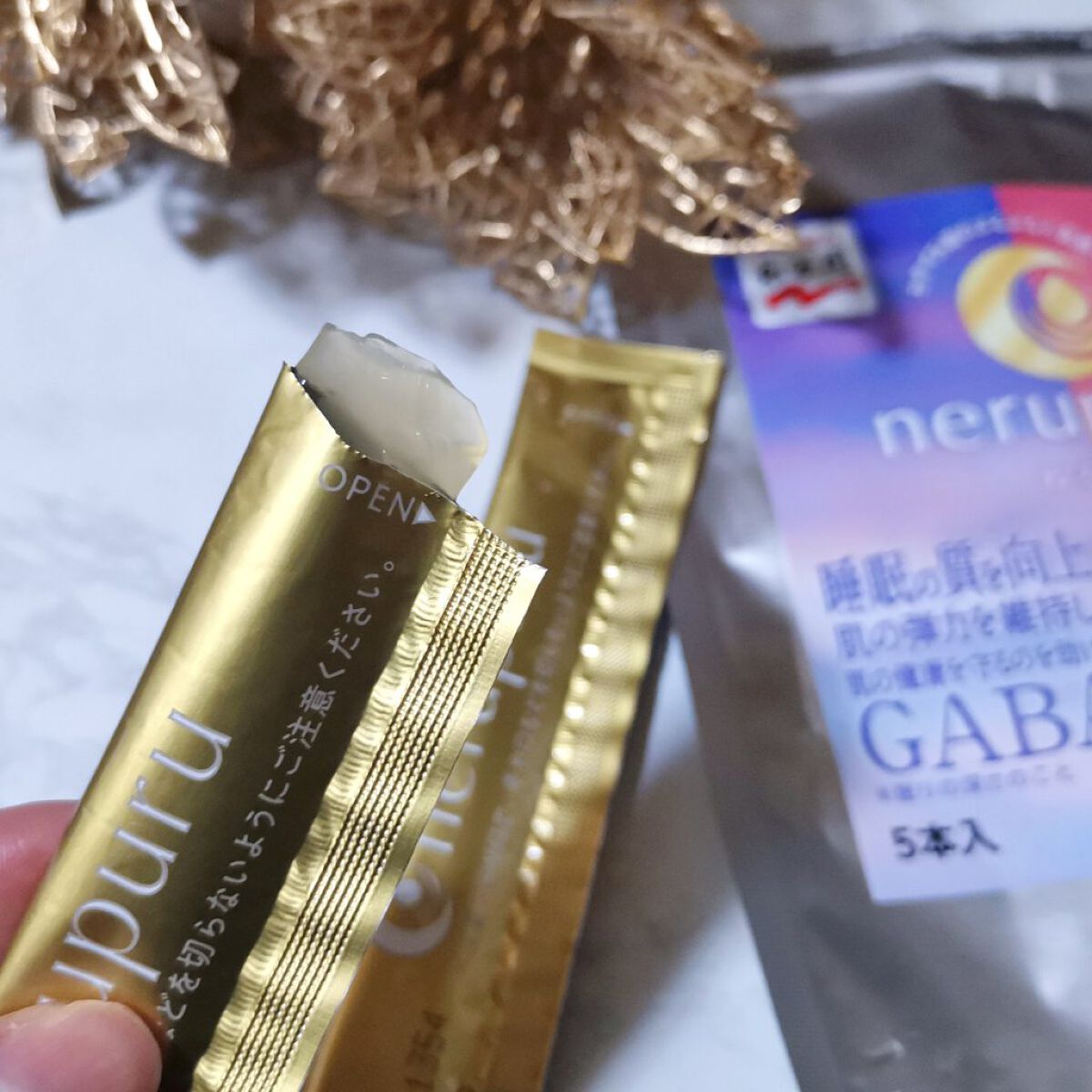 nerupuru（ねるぷる）ゼリー/永谷園/食品を使ったクチコミ（3枚目）