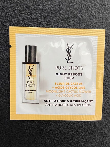 ピュアショット ナイト リチャージセラム/YVES SAINT LAURENT BEAUTE/美容液を使ったクチコミ(2枚目)
