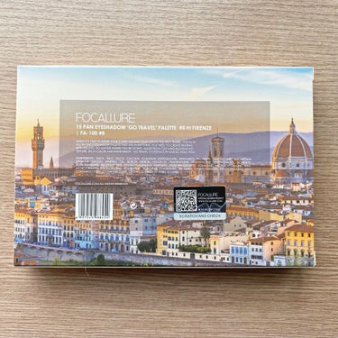 GO TRAVEL 15色アイシャドウパレット 08 フィレンツェ(hi Firenze)/FOCALLURE/パウダーアイシャドウを使ったクチコミ（2枚目）