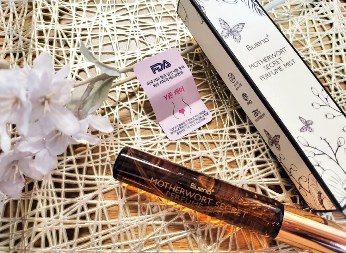 MOTHERWORT SECRET PERFUME MIST/BUENO/デリケートゾーンケアを使ったクチコミ(3枚目)