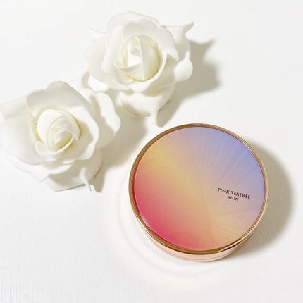 ピンクティーツリーカバーアップグロウクッション/APLIN/クッションファンデーションを使ったクチコミ(1枚目)