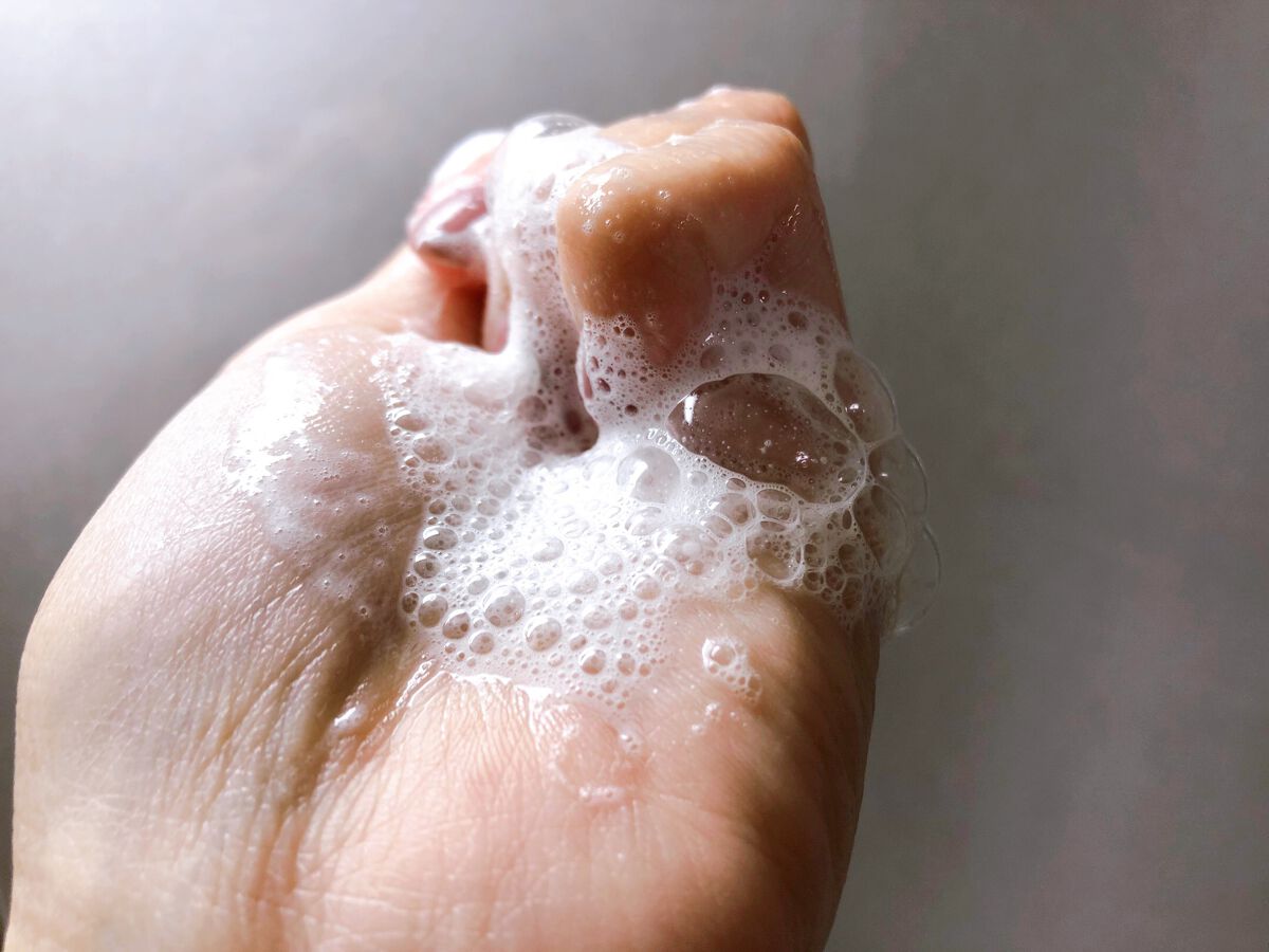 ヒアテノールハイドラフォームクレンザー/ネイチャーリパブリック/洗顔フォームを使ったクチコミ(4枚目)