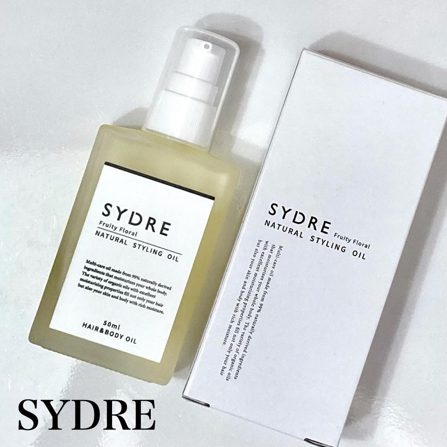 SYDRE(シドレ)ナチュラルスタイリングオイル/SYDRE/ヘアオイルを使ったクチコミ(1枚目)