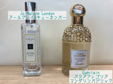アールグレー & キューカンバー コロン/Jo MALONE LONDON/香水(レディース)を使ったクチコミ(2枚目)
