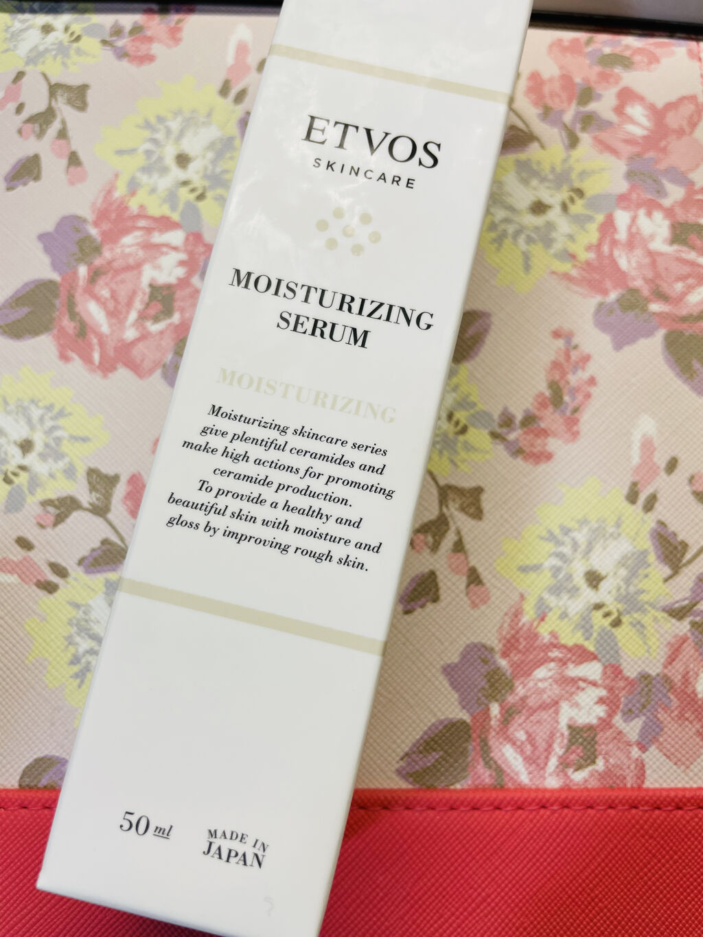 モイスチャライジングセラム/エトヴォス/美容液を使ったクチコミ（2枚目）