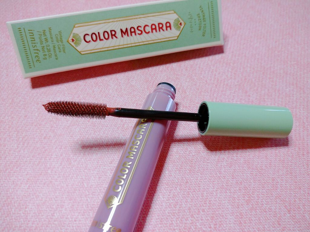 ヴィンテージ フィルター カラーマスカラ Vintage Filter Edition/innisfree/マスカラを使ったクチコミ(1枚目)