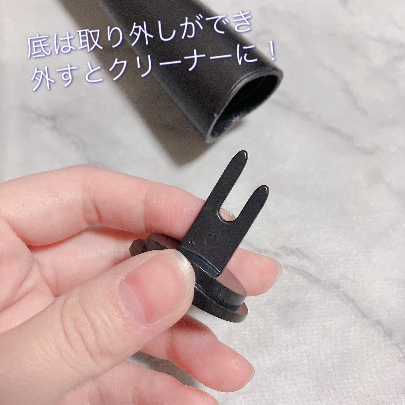 乾きやすいブローブラシ/DAISO/ヘアブラシを使ったクチコミ(4枚目)