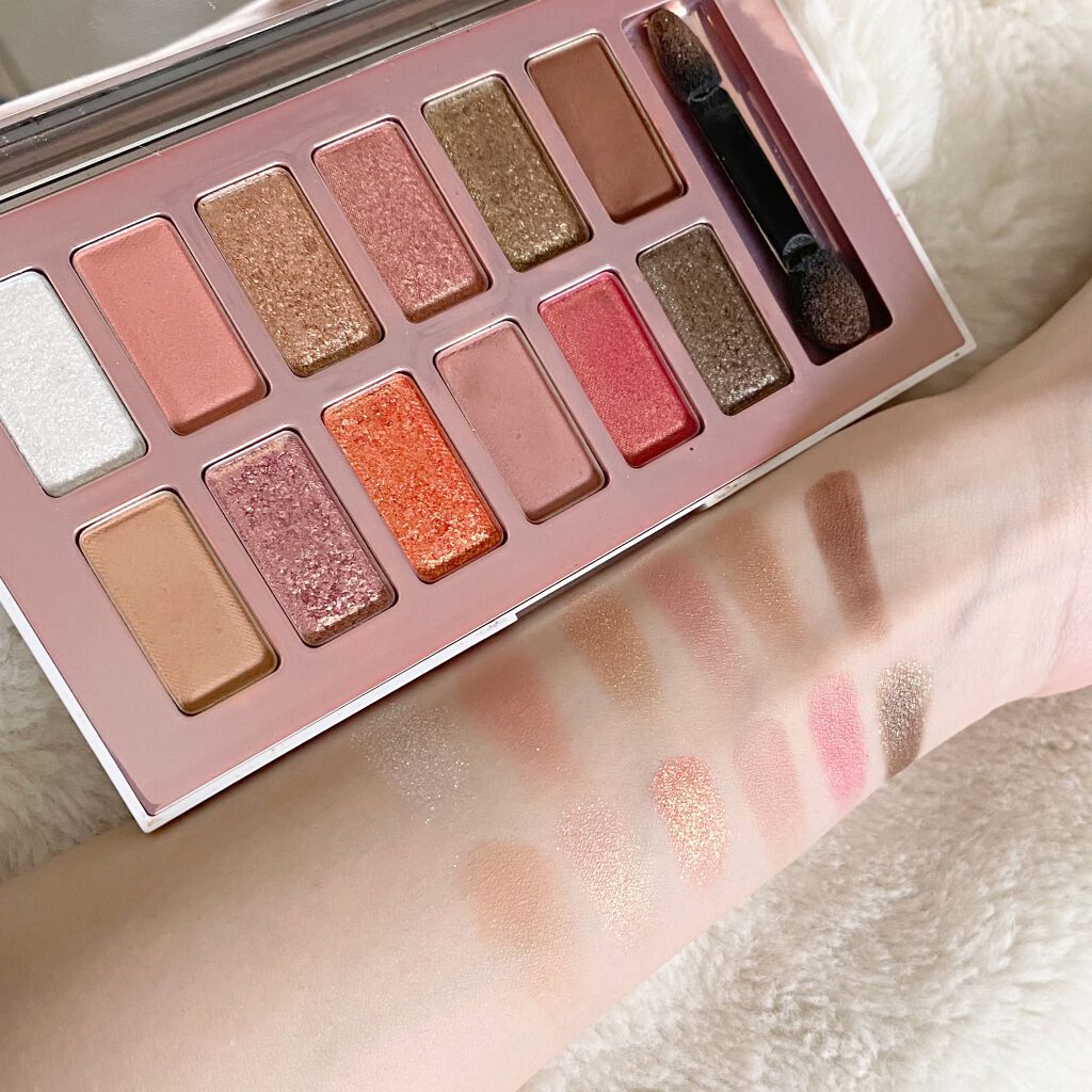 バレンタインボックス2 ピーチパレット/VAVI MELLO/アイシャドウパレットを使ったクチコミ（2枚目）