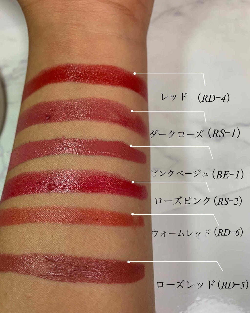 UR GLAM MINI LIPSTICK/U R GLAM/口紅を使ったクチコミ(2枚目)