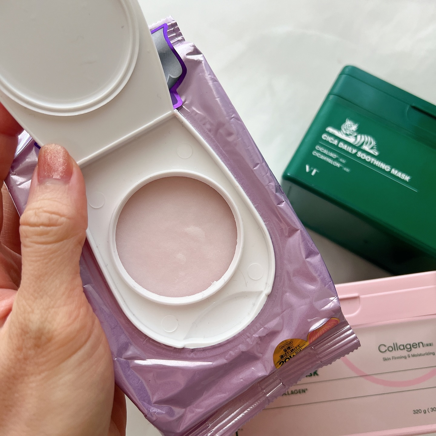 CICA デイリースージングマスク/VT/シートマスク・パックを使ったクチコミ（3枚目）