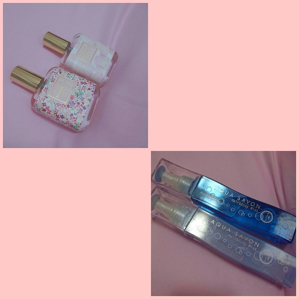 ヘアー＆ボディミスト シャンプーフローラルの香り/アクアシャボン/香水(レディース)を使ったクチコミ（1枚目）