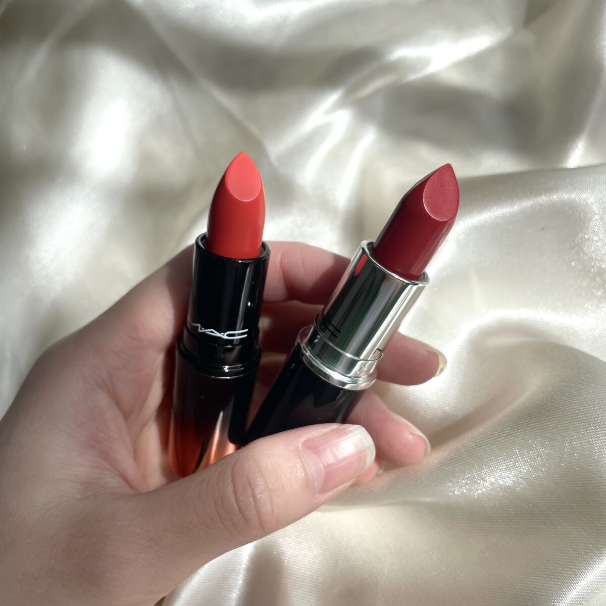 ラブ ミー リップスティック  ユー ドゥ ユー（限定）/M・A・C/口紅を使ったクチコミ（2枚目）