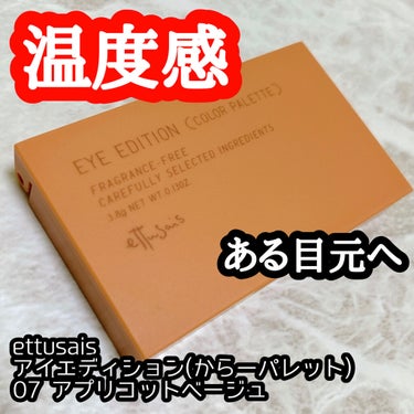 アイエディション(カラーパレット)/ettusais/アイシャドウパレットを使ったクチコミ（1枚目）