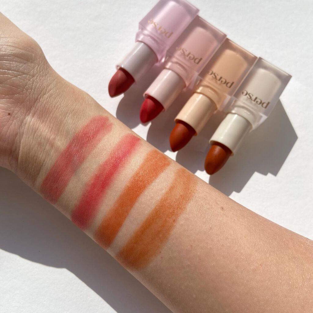 ベルベットフィックスリップバーム/perse/リップバームを使ったクチコミ(8枚目)