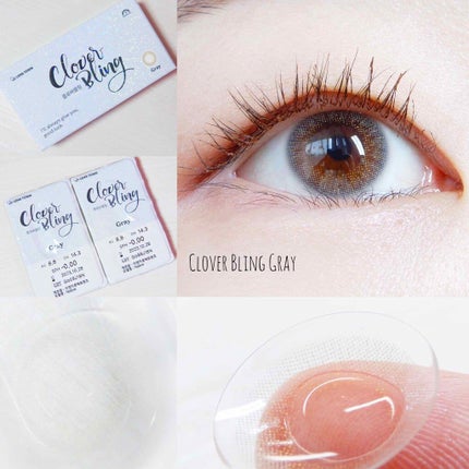 THEPIEL Clover Blingのクチコミ「 #カラコンレポ
#THEPIEL @the_piel
#CloverBling G.....」(2枚目)