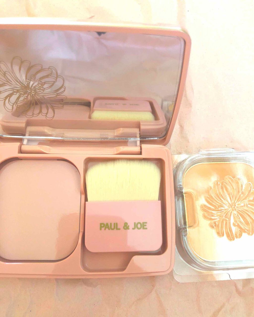 ヴェール ファンデーション/PAUL & JOE BEAUTE/パウダーファンデーションを使ったクチコミ(2枚目)