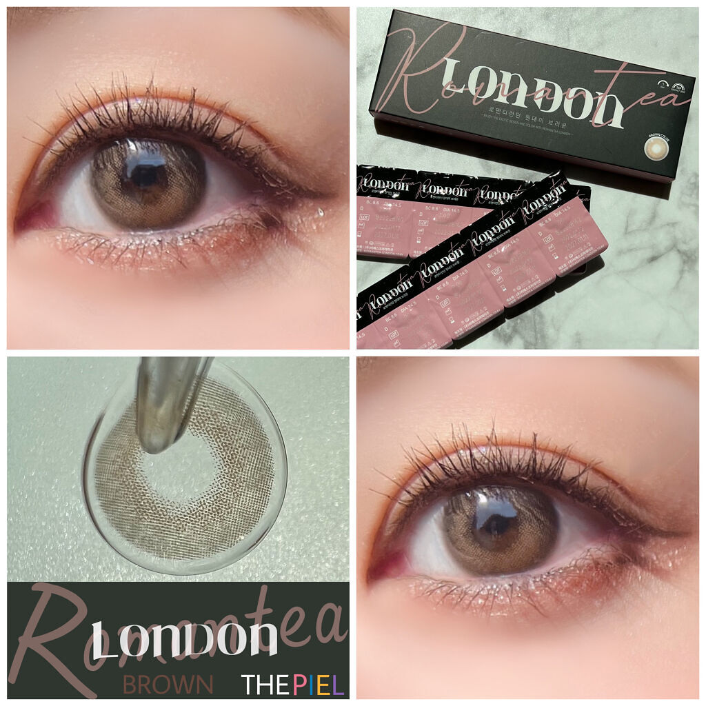 Romantea London/THEPIEL/カラーコンタクトレンズを使ったクチコミ（1枚目）