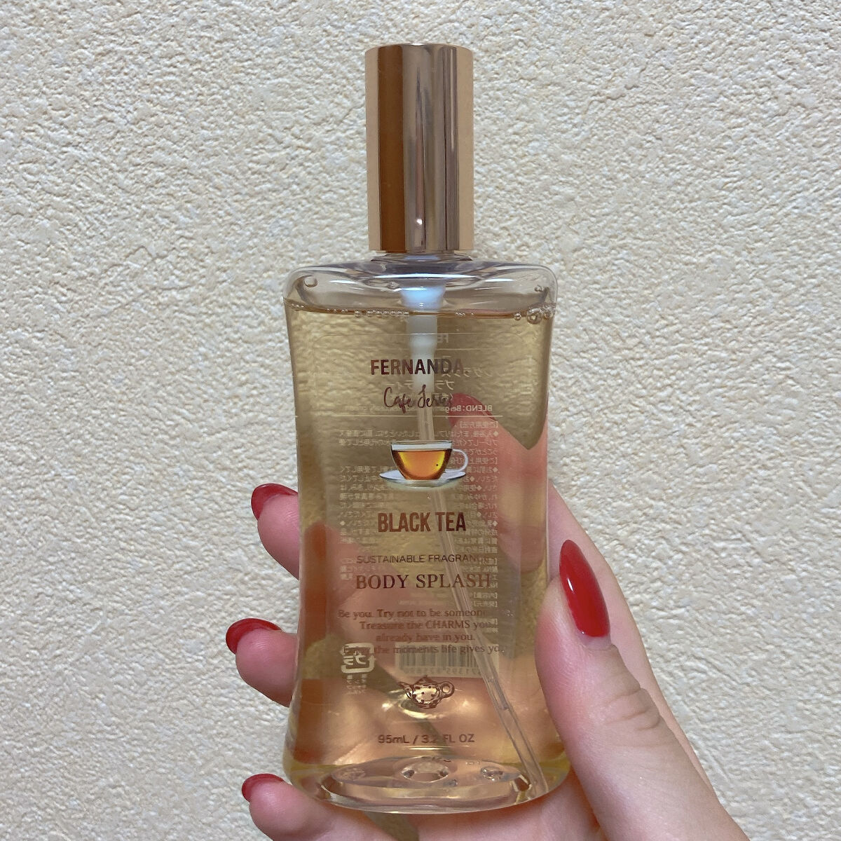 フレグランスボディスプラッシュ(ブラックティー)/フェルナンダ/香水(その他)を使ったクチコミ（1枚目）