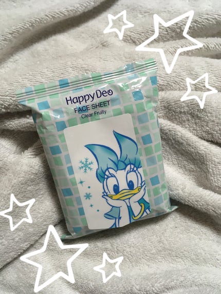ハッピーデオ フェイスシート リフレッシュミント/マンダム/フェイスシートを使ったクチコミ(1枚目)