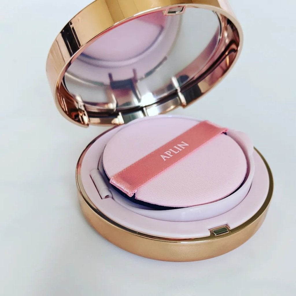 ピンクティーツリーカバーアップグロウクッション/APLIN/クッションファンデーションを使ったクチコミ(2枚目)