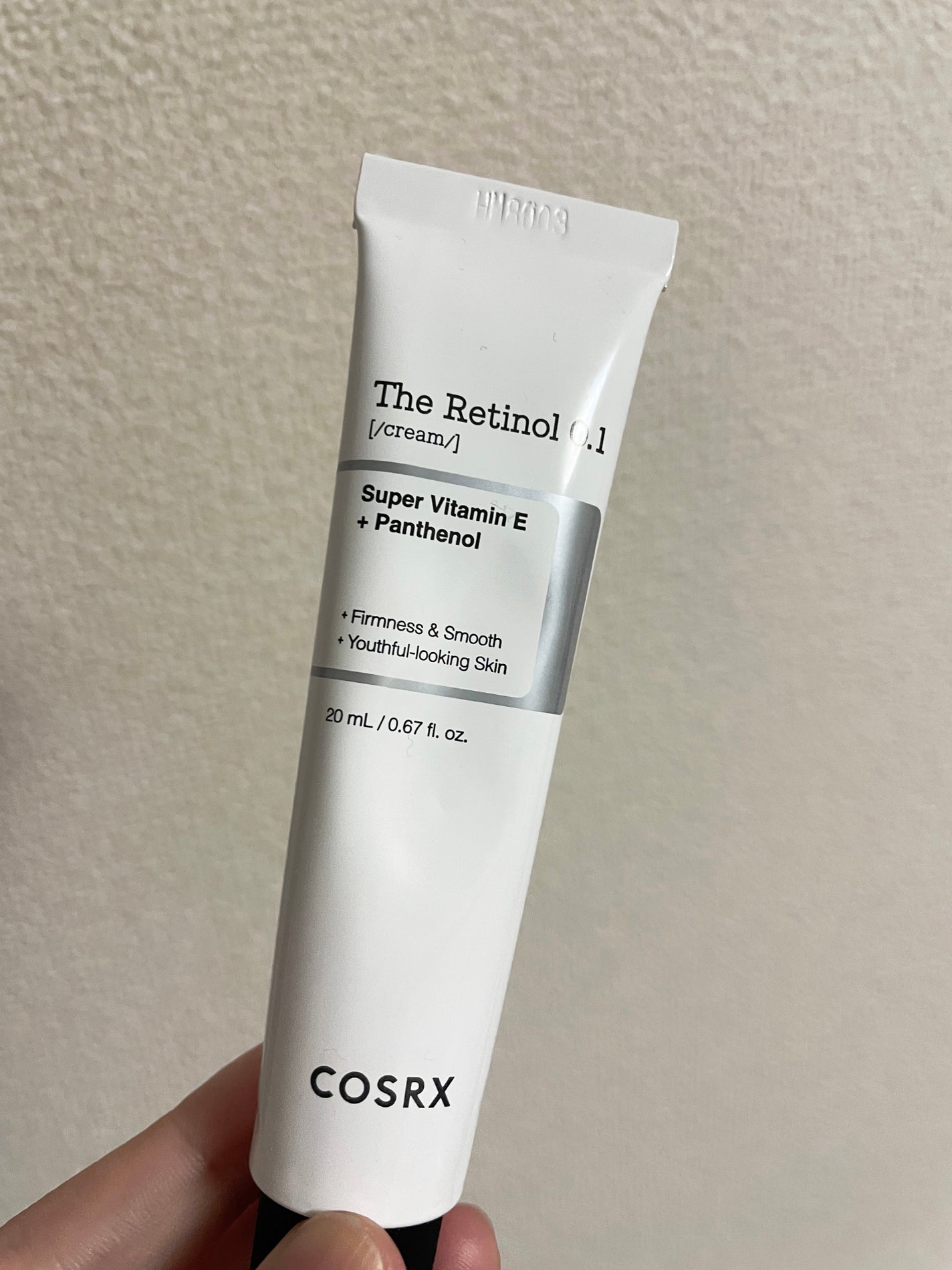 RXザ・レチノール0.1クリーム/COSRX/フェイスクリームを使ったクチコミ(1枚目)