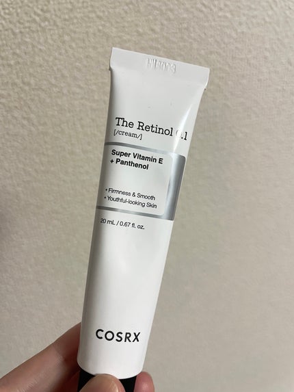 RXザ・レチノール0.1クリーム/COSRX/フェイスクリームを使ったクチコミ(1枚目)