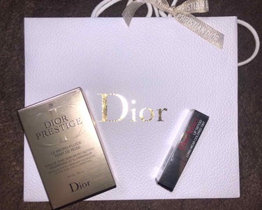 プレステージ ル フルイド タン ドゥ ローズ/Dior/リキッドファンデーションを使ったクチコミ（1枚目）