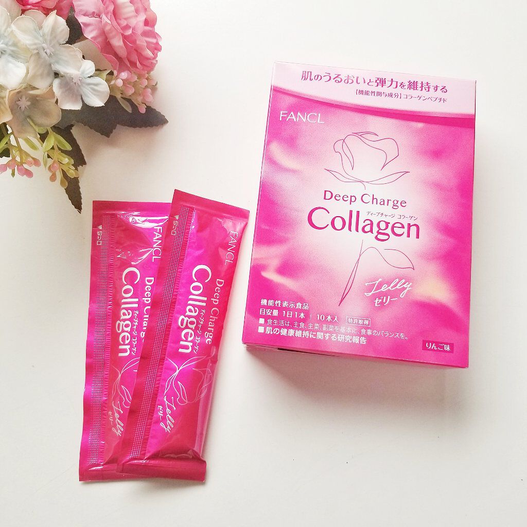ディープチャージ コラーゲン パウダー/ファンケル/食品を使ったクチコミ（3枚目）