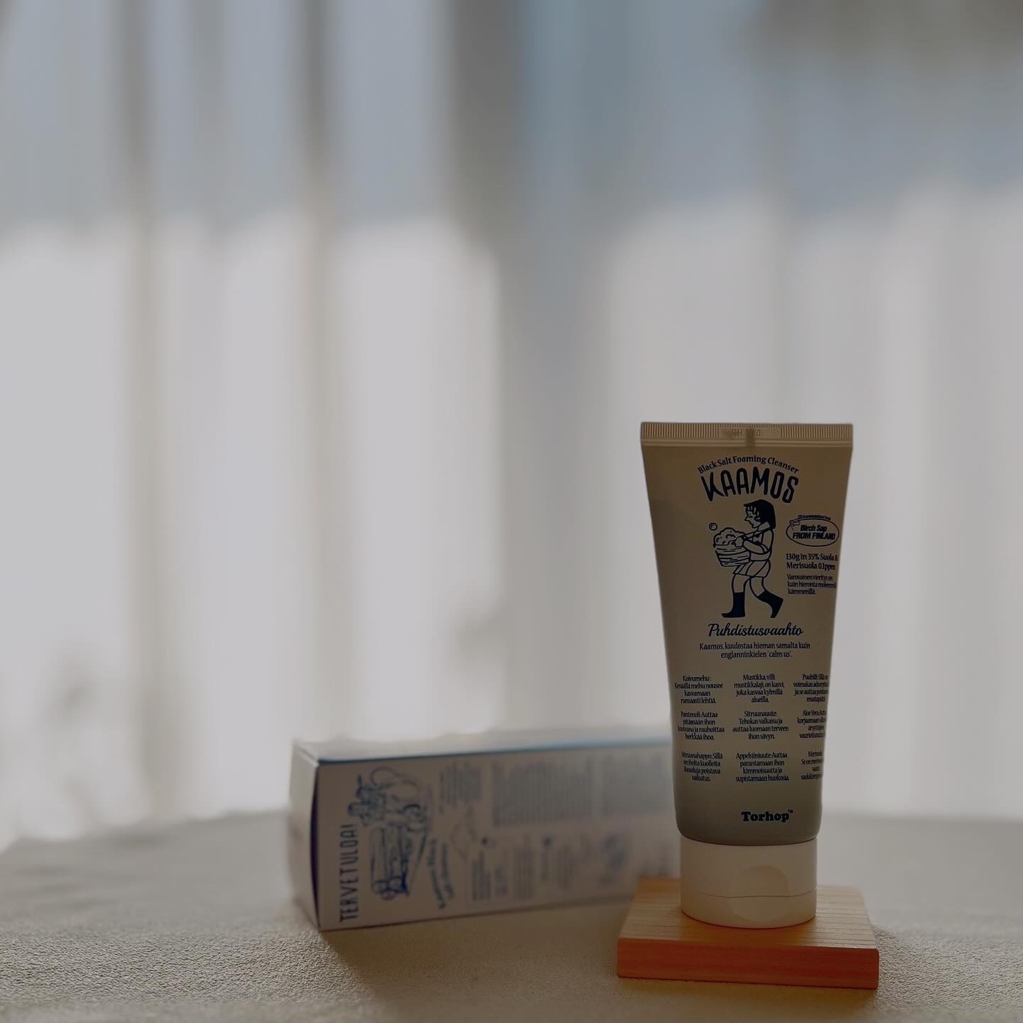 ブラックソルト泡クレンジング/Torhop/洗顔フォームを使ったクチコミ（1枚目）