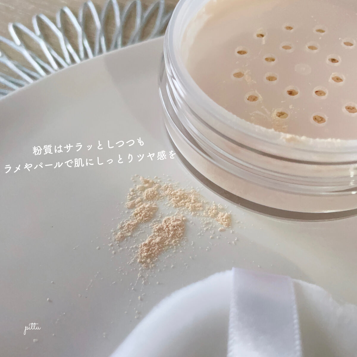 モイストラボ ルースパウダー 10 透明パールタイプ/Moist Labo/ルースパウダーを使ったクチコミ（2枚目）