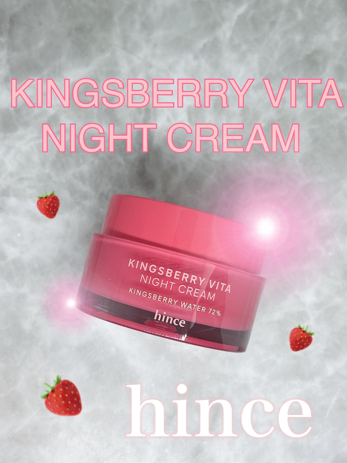 キングスベリービタナイトクリーム/hince/フェイスクリームを使ったクチコミ(1枚目)