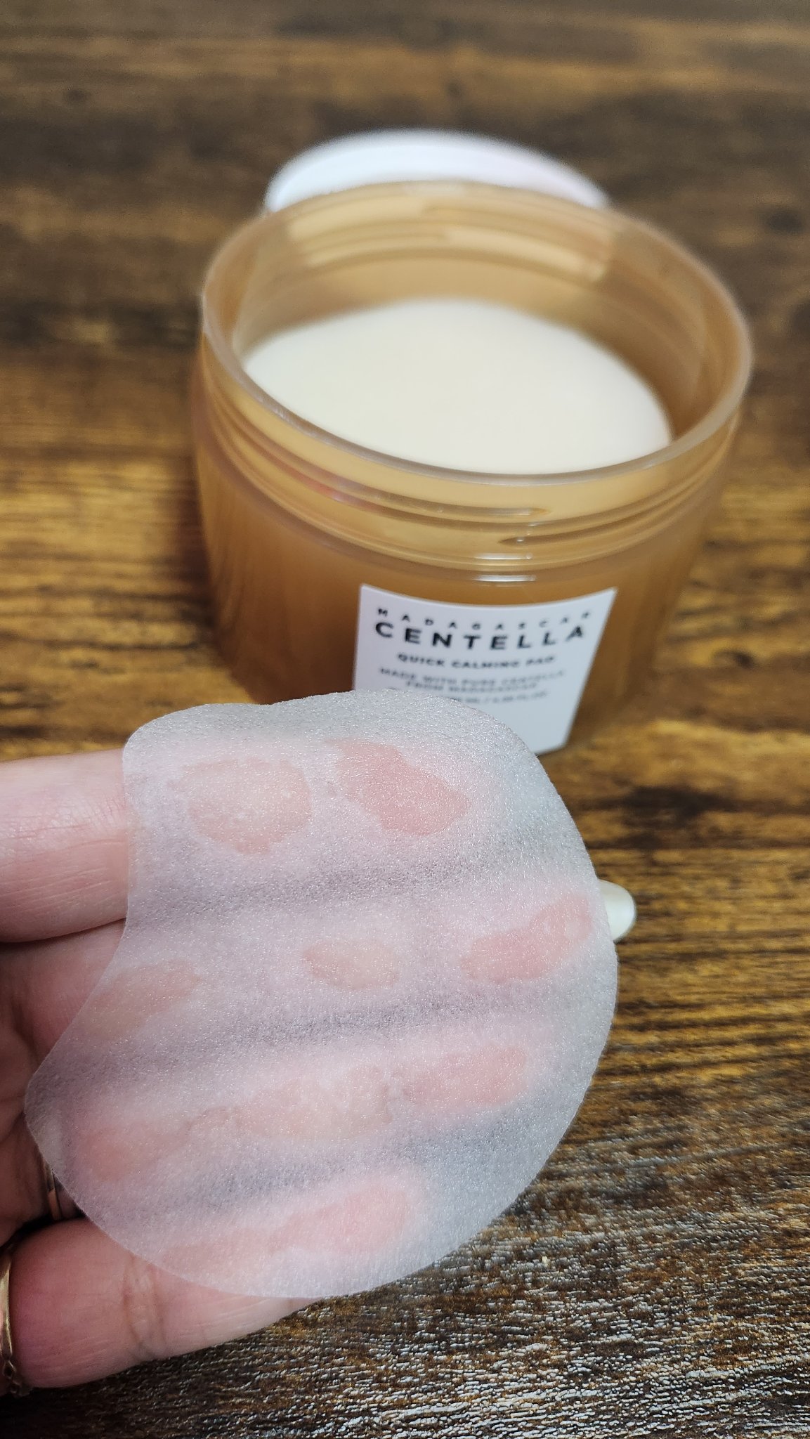 センテラ クイックカーミングパッド/SKIN1004/トナーパッドを使ったクチコミ（2枚目）