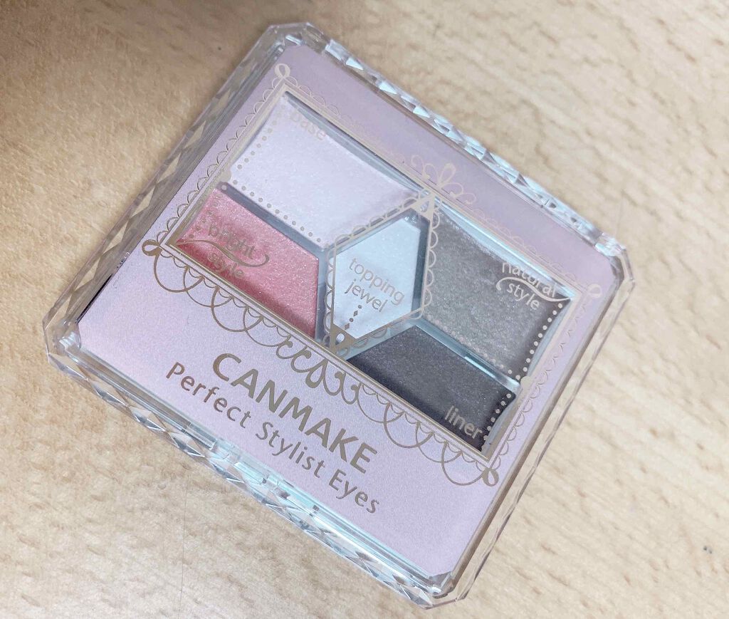 【旧品】パーフェクトスタイリストアイズ/キャンメイク/アイシャドウパレットを使ったクチコミ（1枚目）