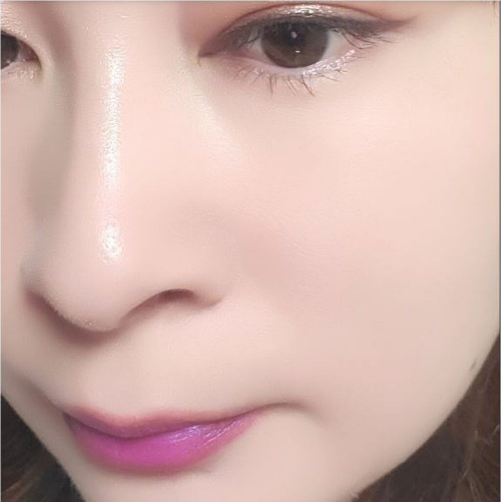 ルージュ アリュール インク 212 メタリック パープル/CHANEL/口紅を使ったクチコミ（3枚目）