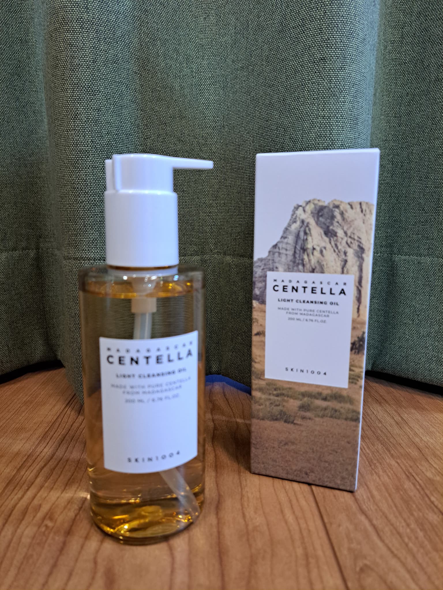 センテラ ライトクレンジングオイル/SKIN1004/オイルクレンジングを使ったクチコミ（1枚目）
