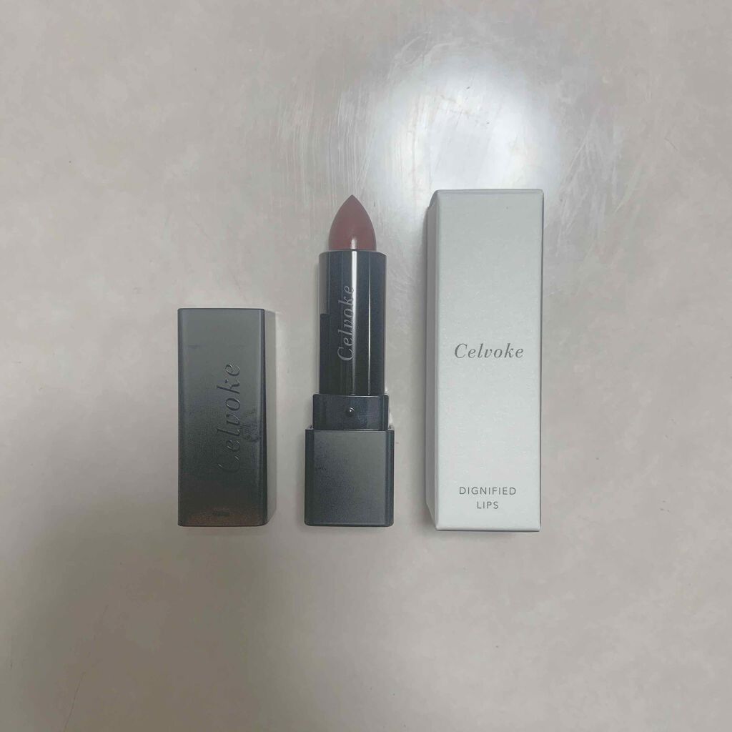 ディグニファイド リップス/Celvoke/口紅を使ったクチコミ（1枚目）