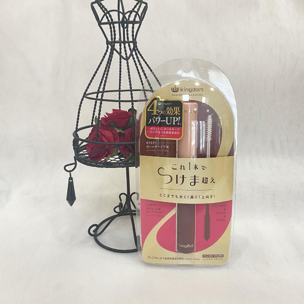 ツーステップマスカラWP/キングダム/マスカラを使ったクチコミ(9枚目)