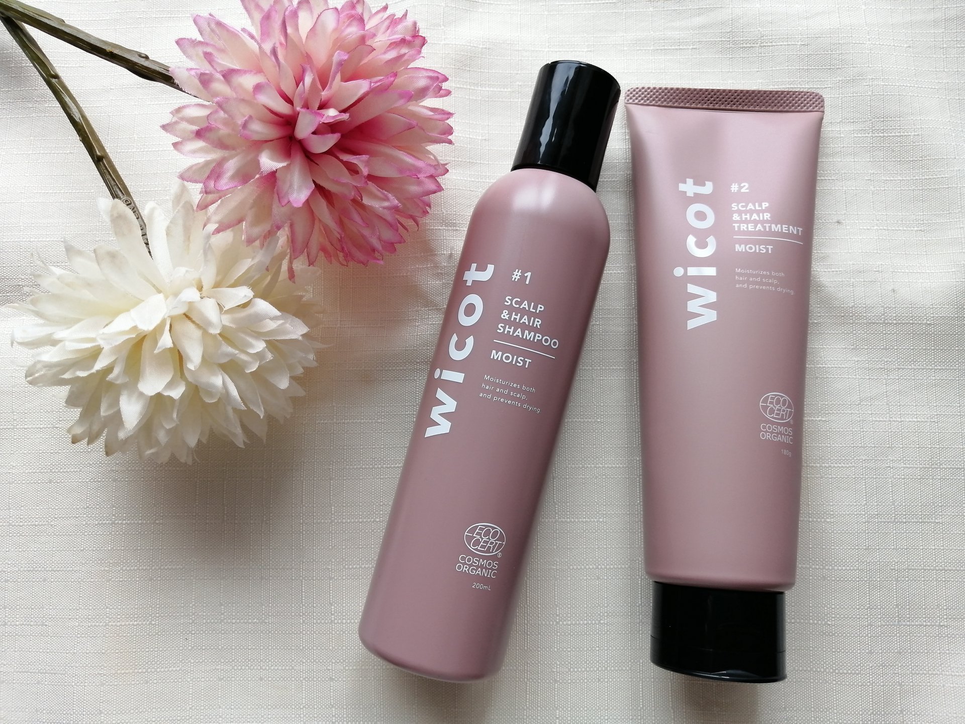 スカルプ＆ヘア シャンプー/トリートメント モイスト/wicot/市販シャンプーを使ったクチコミ（1枚目）