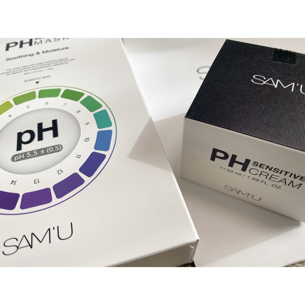 サミュ PHセンシティブクリーム/SAM'U/フェイスクリームを使ったクチコミ(1枚目)