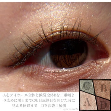 UR GLAM　VELVET EYE COLOR PALETTE/U R GLAM/パウダーアイシャドウを使ったクチコミ（3枚目）